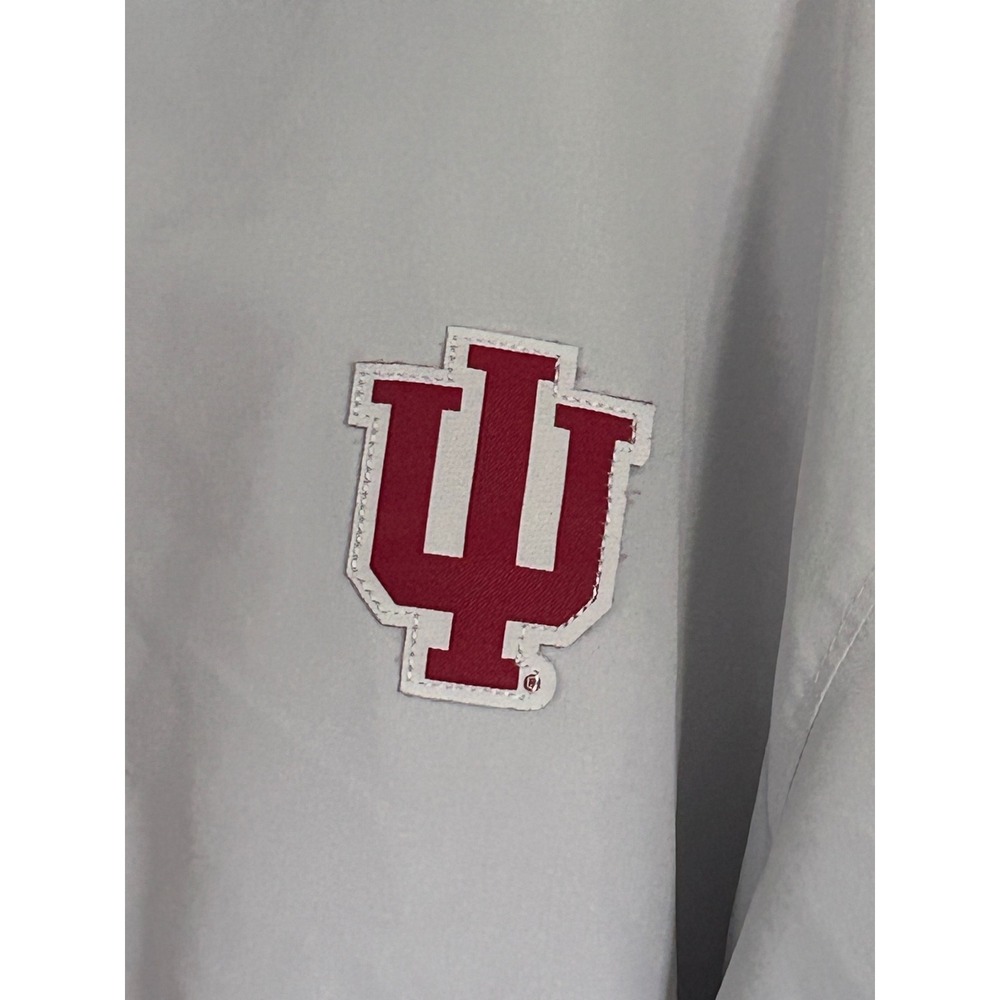 Indiana University Hoosiers Windbreaker Mens Medium Rivalry Threads IU Pullover - Picture 3 of 4